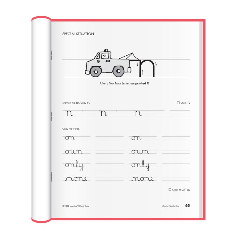 Learning Without Tears, Cursive Handwriting, Student Workbook, Age 8+, 3rd Grade+, Handwriting Practice, Writing Book, School & Home, Language Arts, Tutoring - Image 3